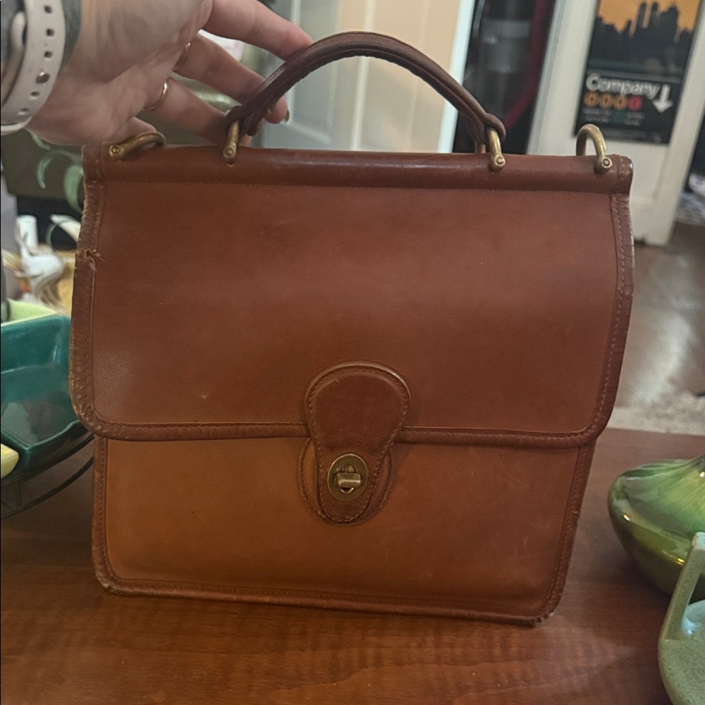 Vintage Coach Willis in British Tan for Rehab